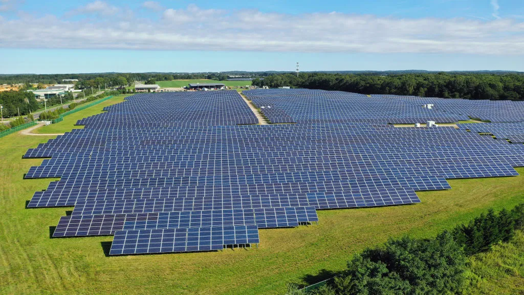 The Sutter Greenworks Solar Site in Calverton, New York.&nbsp;