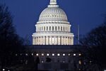 The U.S. Capitol building stands before sunrise in Washington, D.C., U.S.
