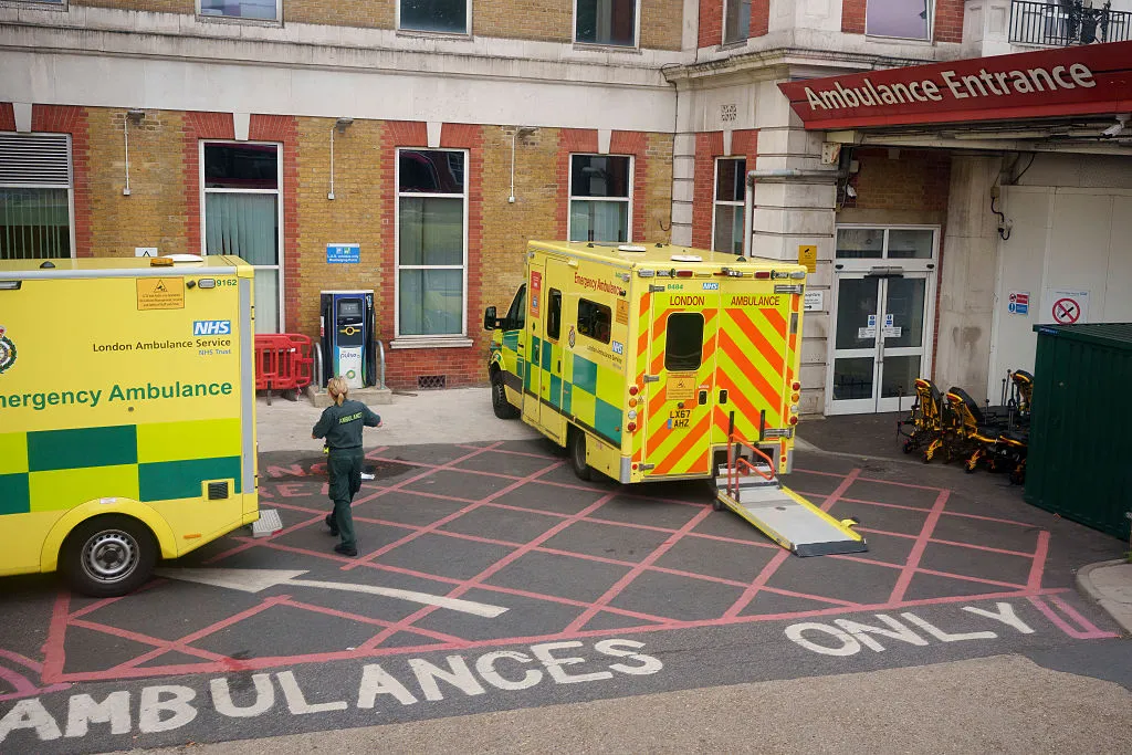 Hospital Ambulance Entrance