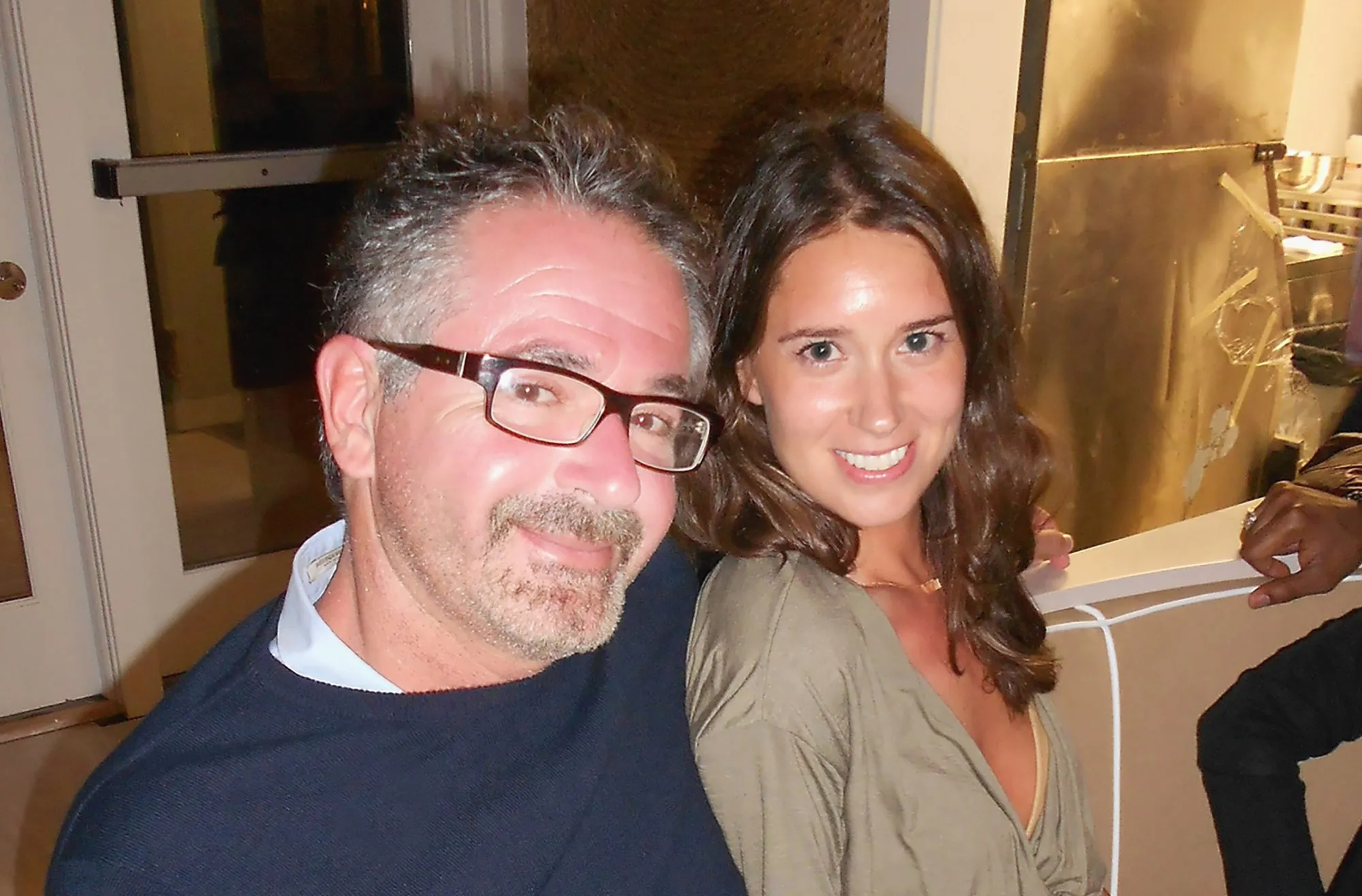 Michael Fuchs and Alvina Collardeau&nbsp;in New York City, in&nbsp;2011.