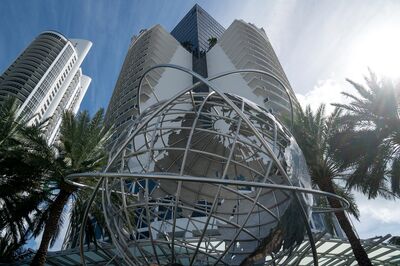 Trump buildings in Sunny Isles