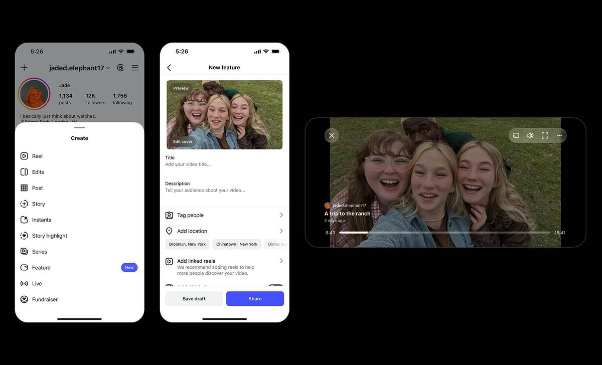 Instagram Ramps Up Video Strategy in Escalating TikTok, YouTube Rivalry
