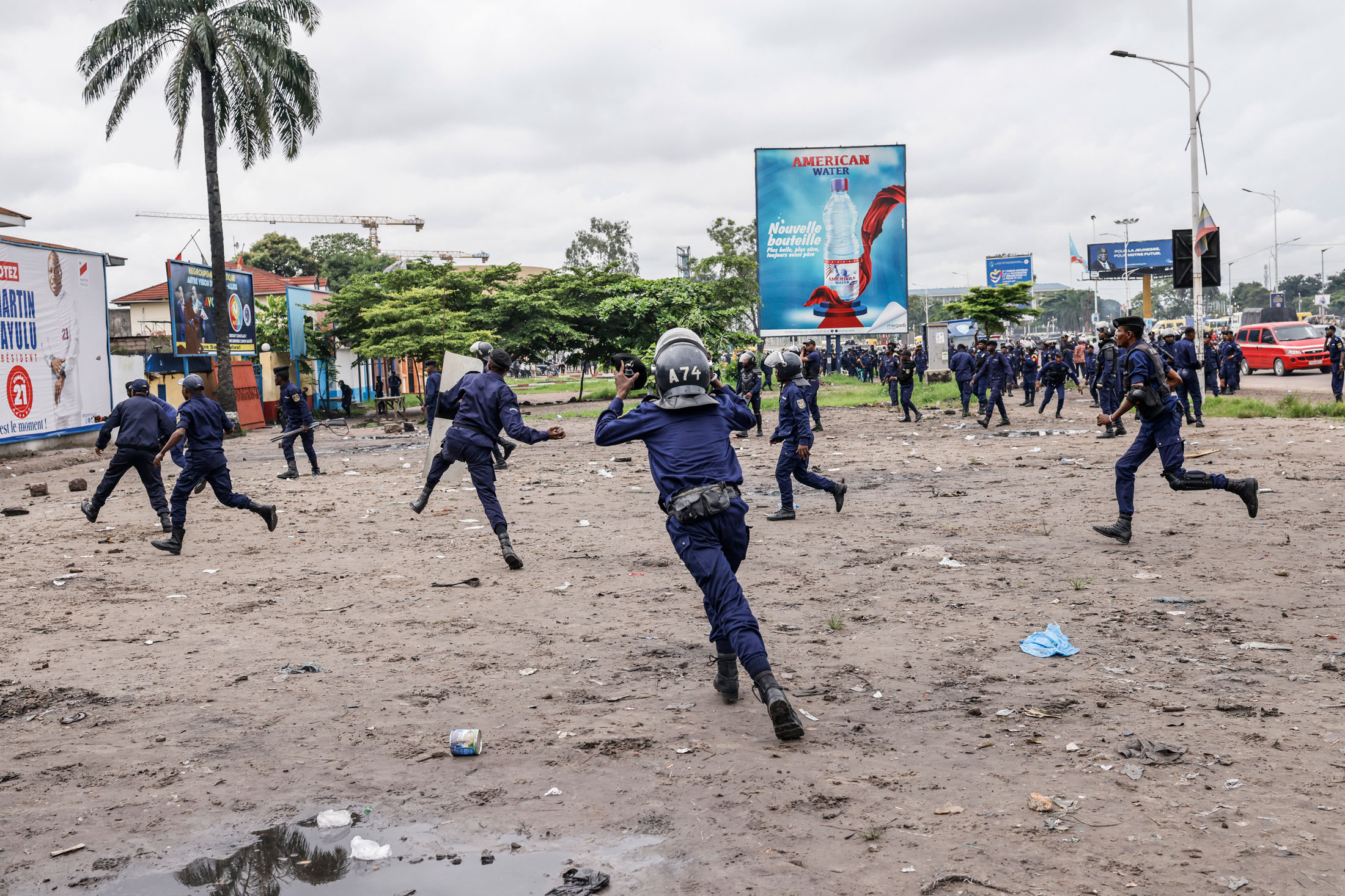 DRC Police, Opposition Clash as Election Protest Turns Ugly - Bloomberg