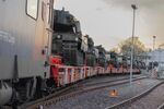 Swiss Leopard 2 battle tanks are loaded on to a freight train to be shipped to Germany, in Eastern Switzerland, on Jan. 29. Source: Armasuisse/Armasuisse