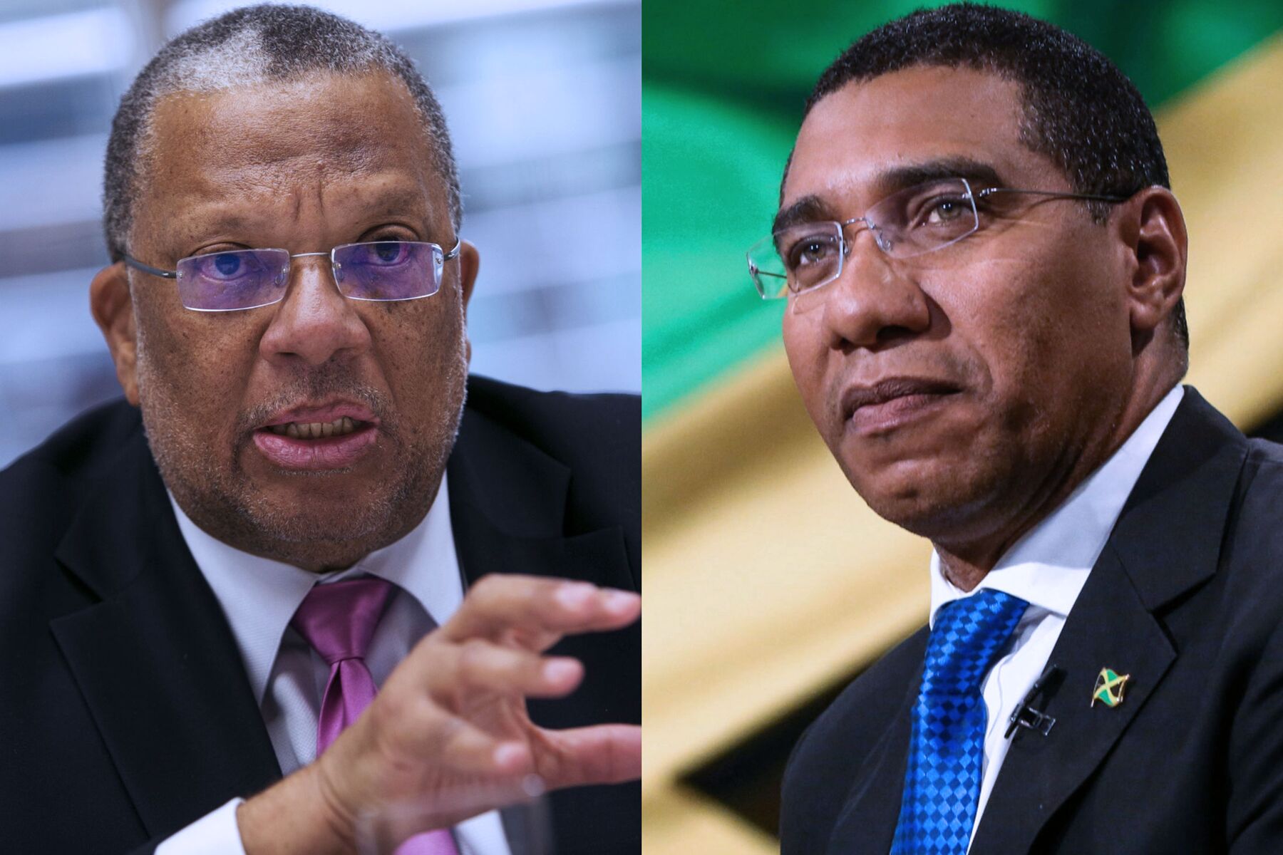 Peter Phillips and Andrew Holness