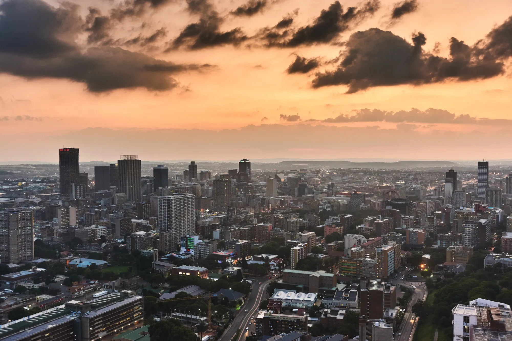 The Berea district of Johannesburg.