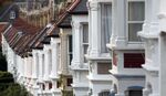 A row of terrace houses stand in London, U.K., on Sunday, Ap