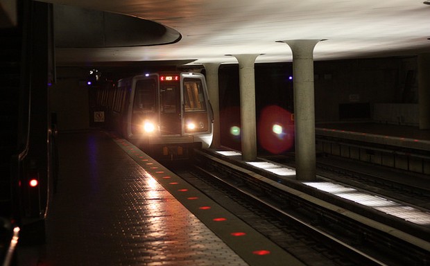 The Washington Metro red line has resumed automated operation for eight-car rush-hour trains.