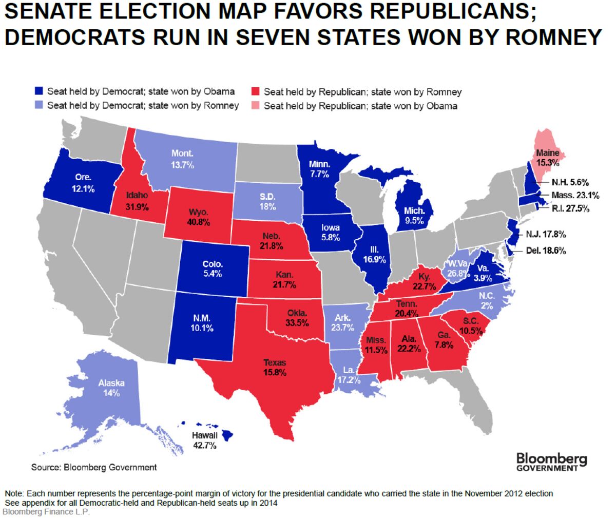 Wavesmanship: The Battle for the Midterm 'Mandate' - Bloomberg, image size:1200x1009