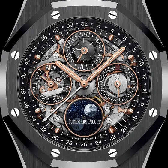 Audemars Piguet Royal Oak Openworked In Black Ceramic: Specs