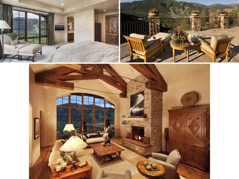 A five-bedroom in the Colorado Rockies.