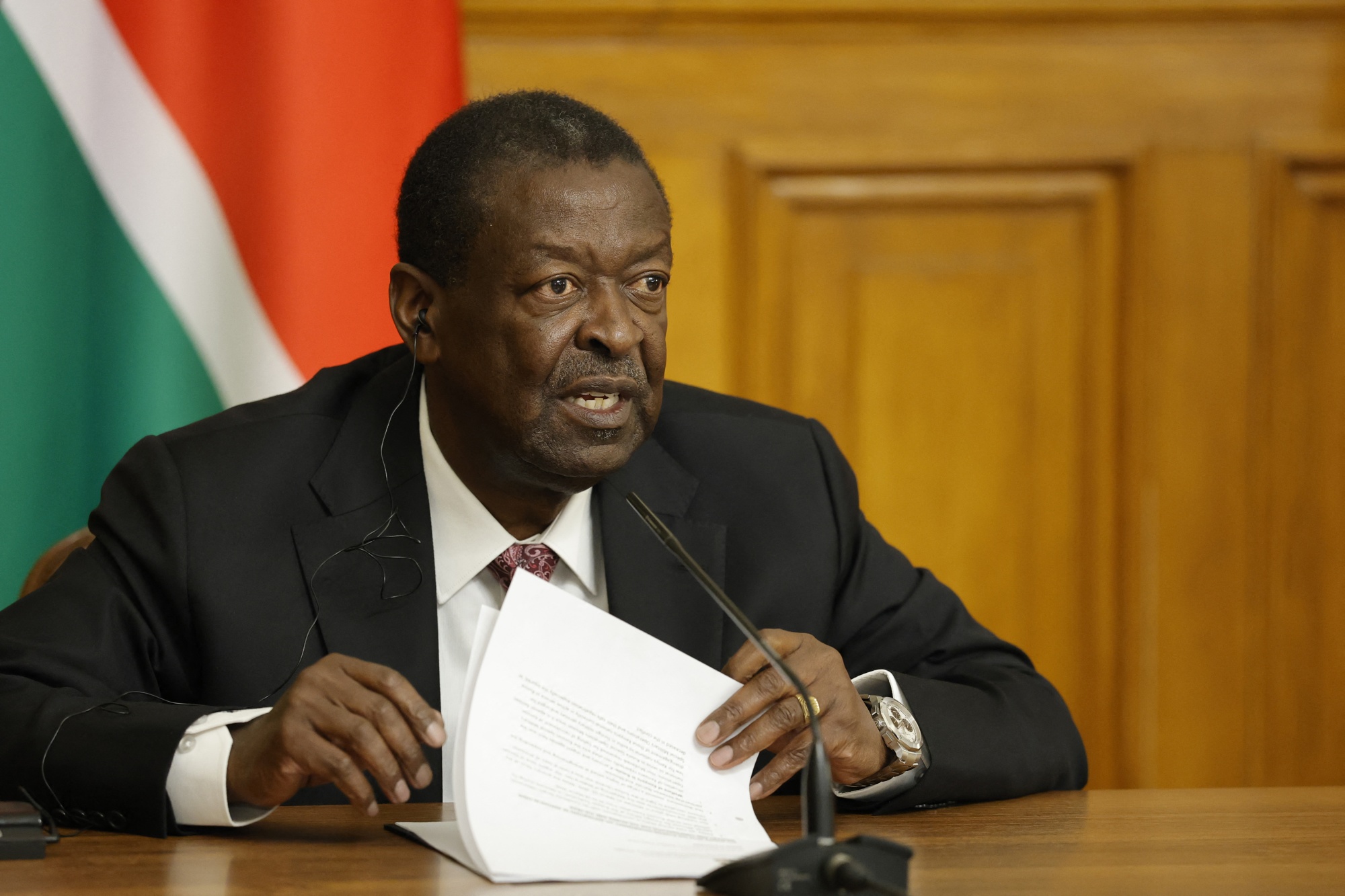 Kenya's Foreign Minister Musalia Mudavadi