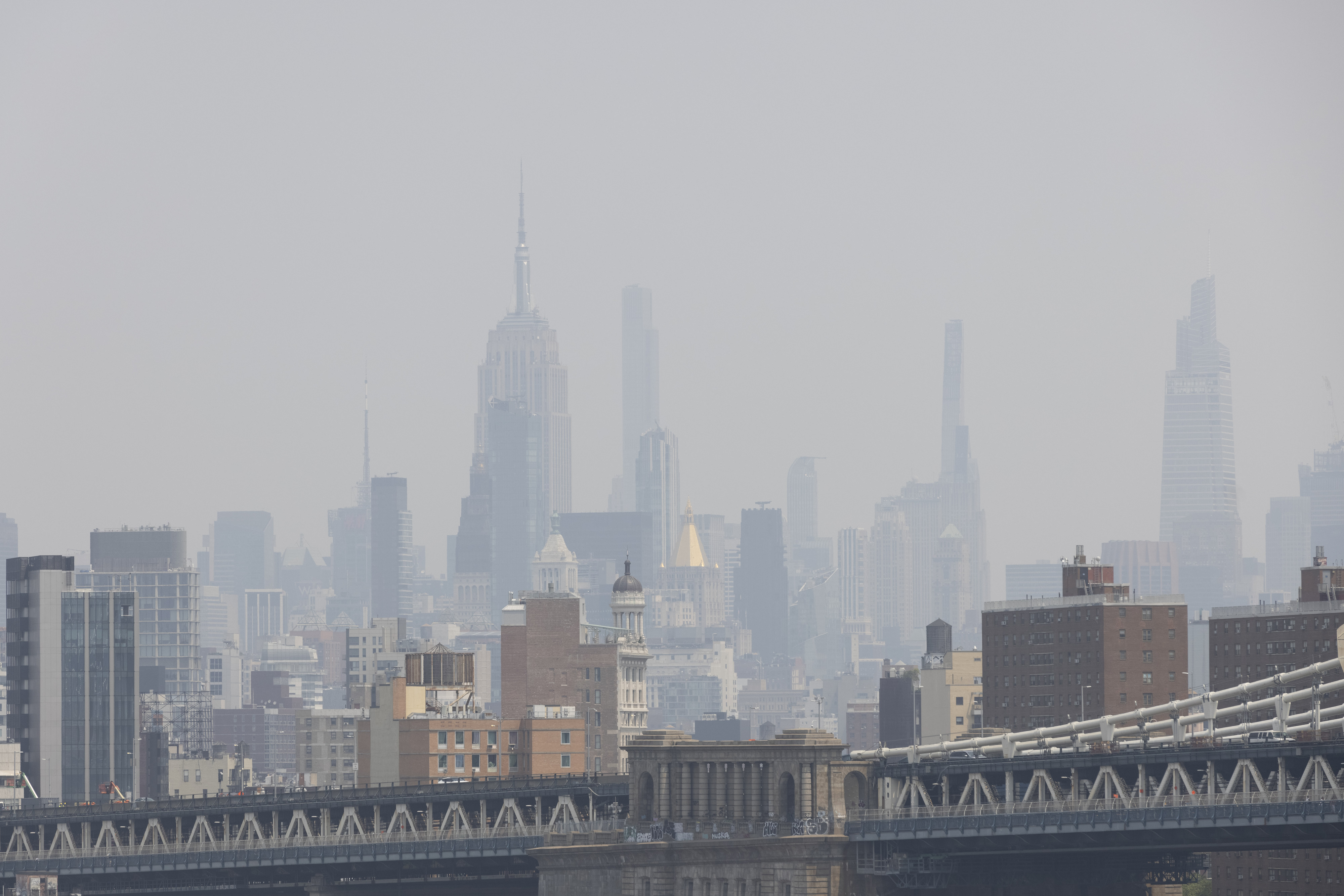 Canada wildfire smoke: New York City has world's worst air pollution