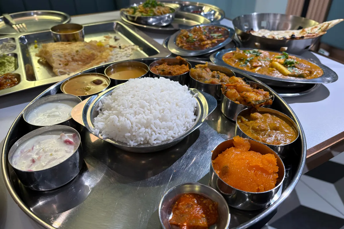 You won’t leave Saravanaa Bhavan hungry.