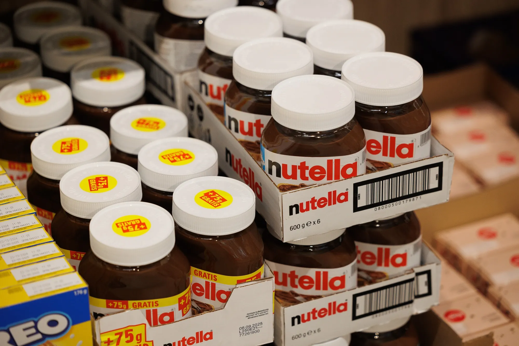 Ferrero SpA's Nutella chocolate spread.