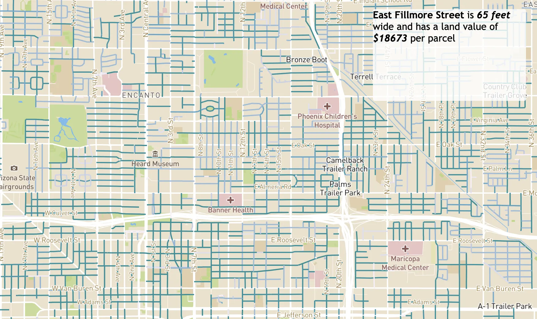 In Maricopa County, Arizona, wide streets are a way of life.&nbsp;