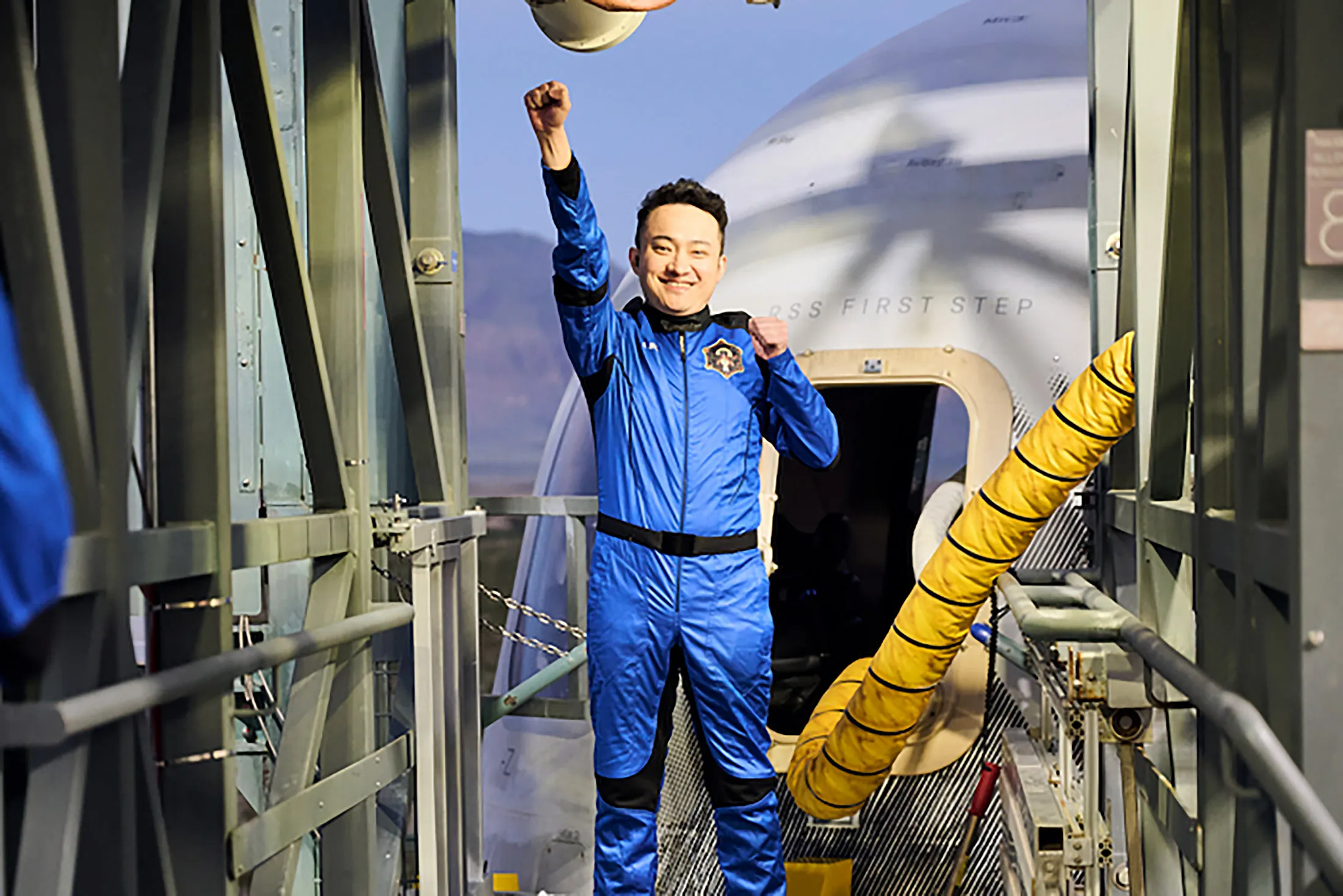 Crypto Mogul Flies to Space Aboard Latest Blue Origin Flight - Bloomberg