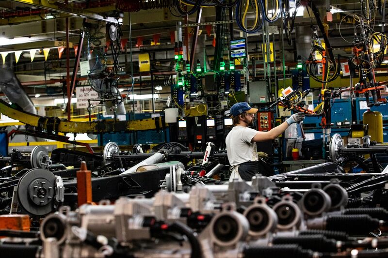 Inside A General Motors Assembly Plant Ahead Of Earnings Figures