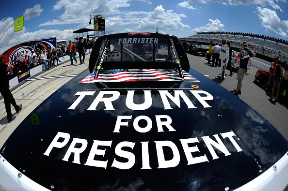 Racing into politics.
