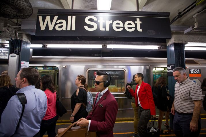 Trading On The Floor Of The NYSE As U.S. Stocks, Bonds Slip While Dollar Gains