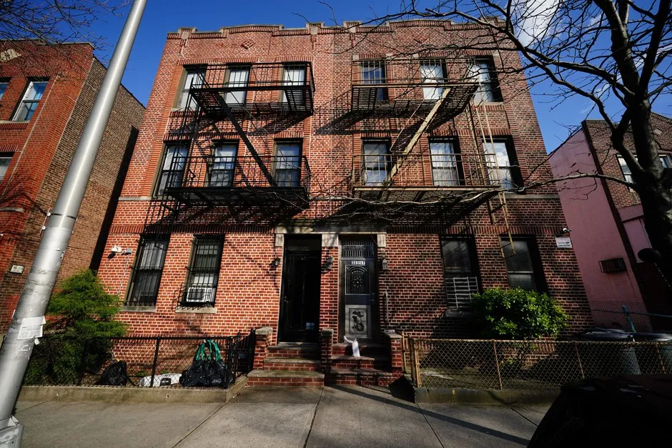 An apartment building in Queens, New York.