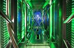Hundreds of fans keep the servers cool at Google’s Mayes County data center in Oklahoma