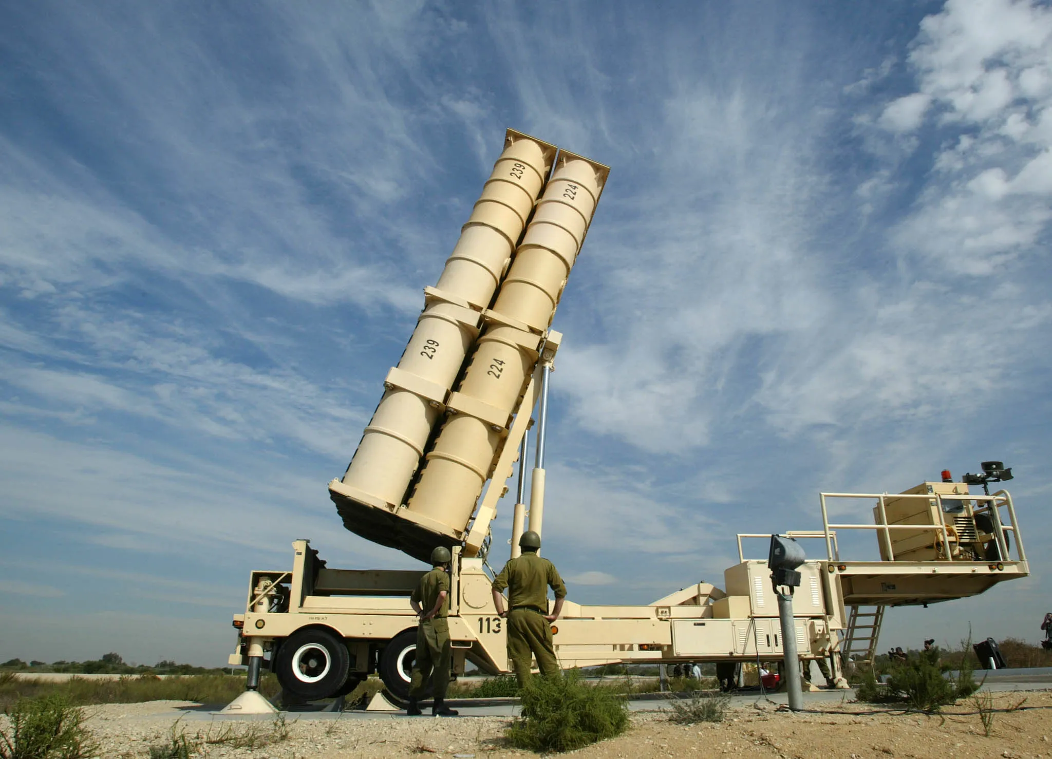 Israel Says Iran Attack Successfully Countered by Arrow Missile Defense ...