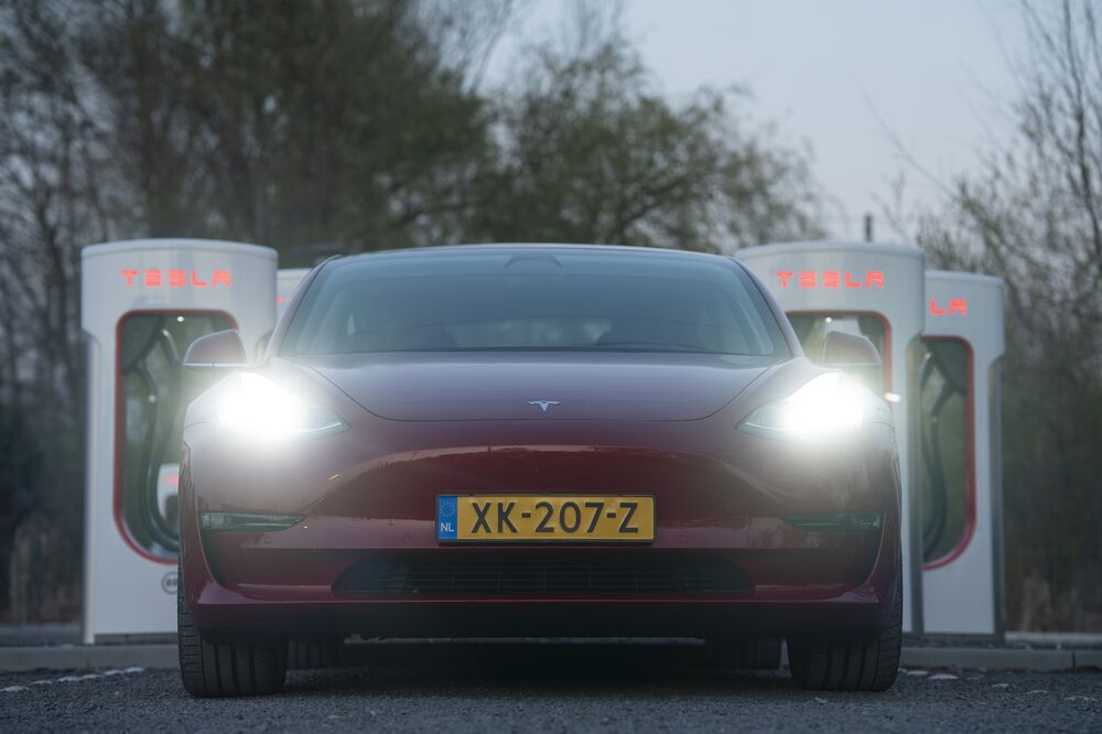 Tesla Inc. Model 3 In The Netherlands