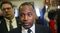 Ben Carson speaks in the spin room after the Republican presidential debate in Las Vegas on Dec. 15, 2015.