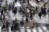 Shoppers In Shibuya As Japan’s Prices Fall Under The Pandemic