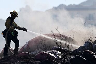 Dry Conditions Fuel Multiple Fires In Southern California