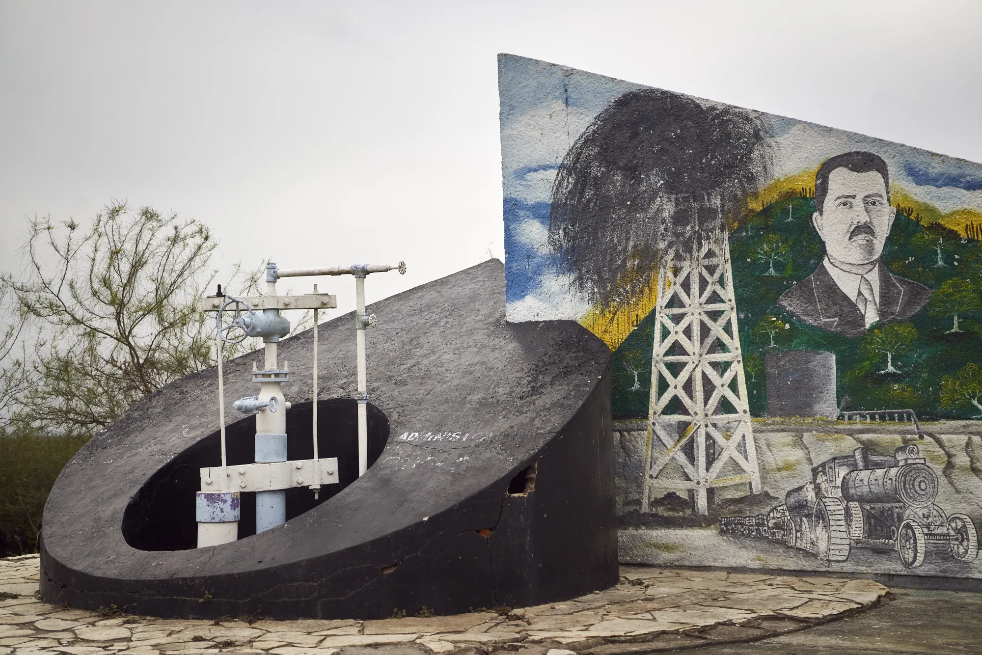 The first commercial well of Petroleos Mexicanos (PEMEX) in the town of Ebano, San Luis Potosi state, Mexico, on Tuesday, March 8, 2022.