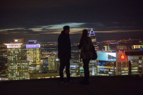 Views Of Frankfurt's Financial District As German Economy Boosted By Domestic Demand