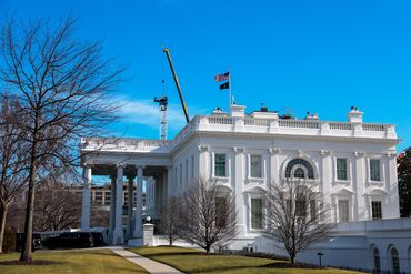 President Trump Departs White House For Michigan