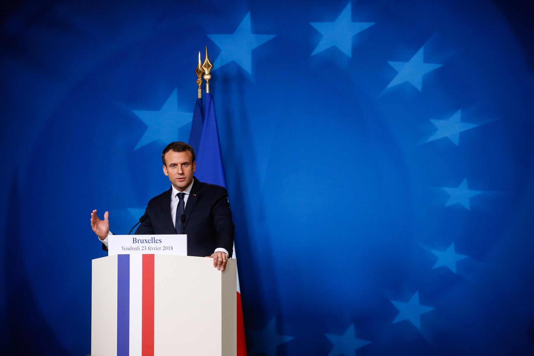 Macron Lays Out Artificial-Intelligence Push Against China, U.S ...