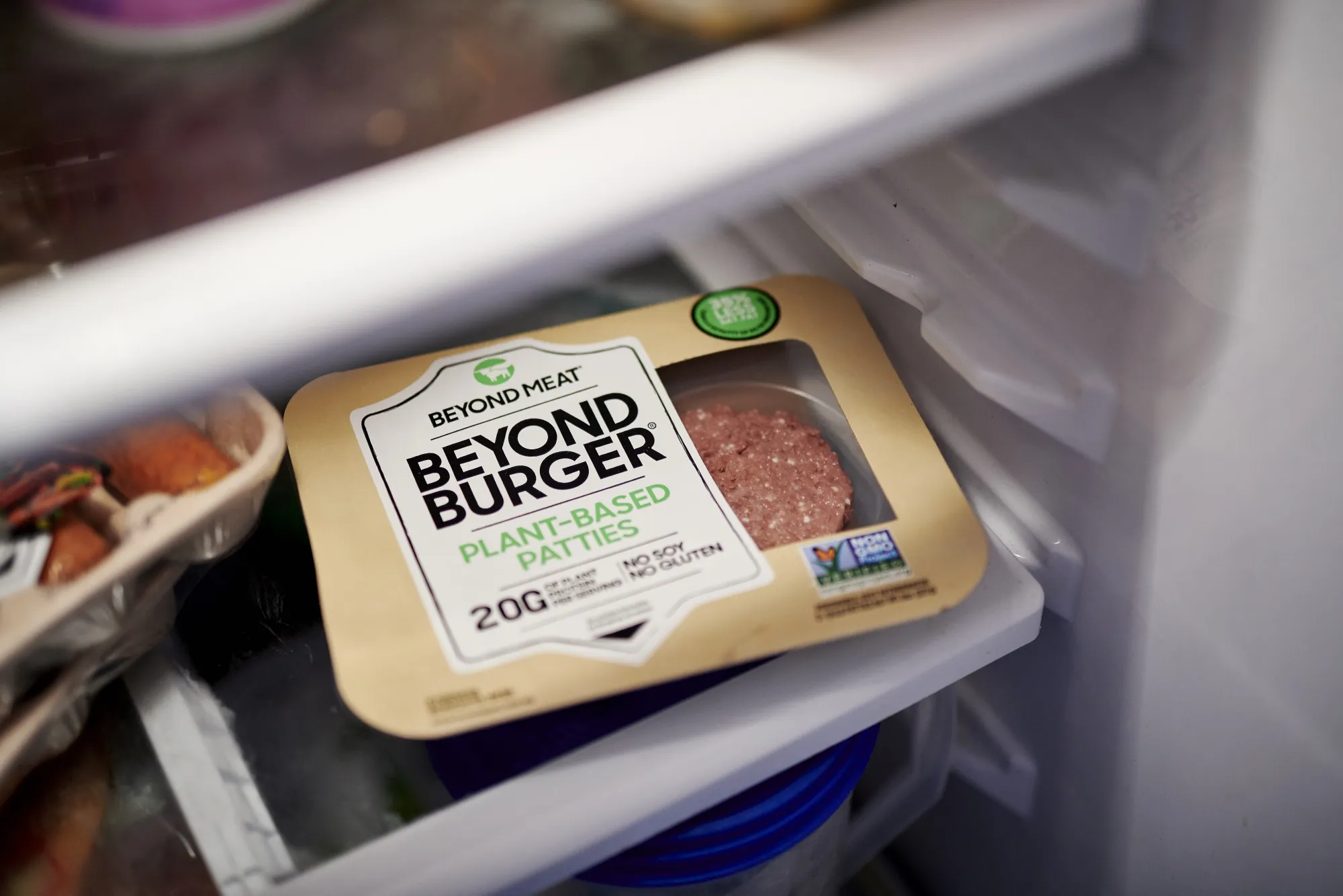 Beyond Meat burger patties