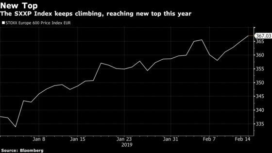 Europe Gains as ‘Encouraging’ Politics Overshadow Negatives