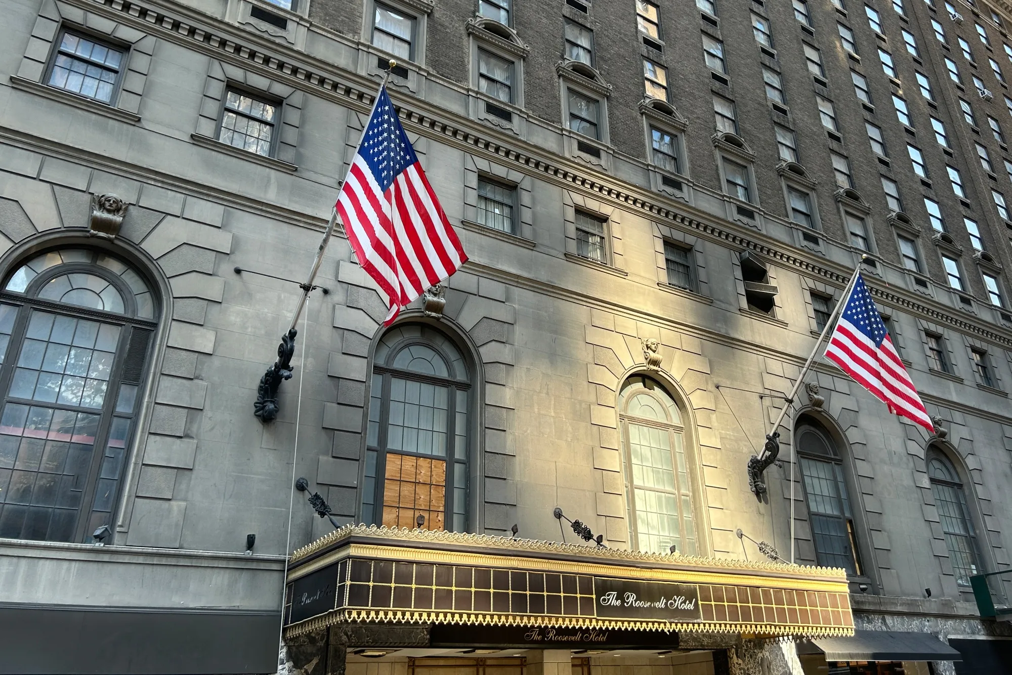 The Roosevelt Hotel in New York.