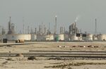 A petroleum refinery&nbsp;near Umm Sa'id, Qatar.