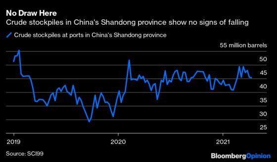 There’s a Lot of Unused Oil Stored Up Around the World
