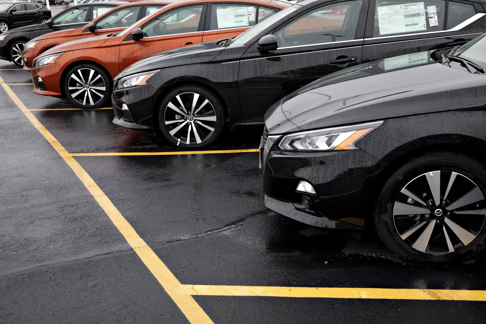 Car Dealerships As Total Vehicle Sales Figures Are Released 