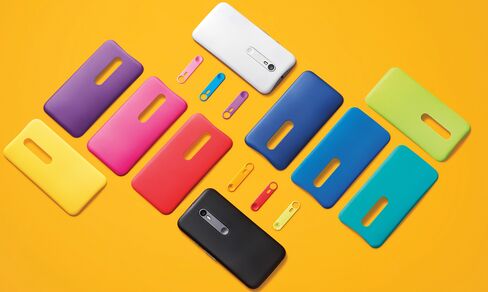 The Moto G with hardware variations.