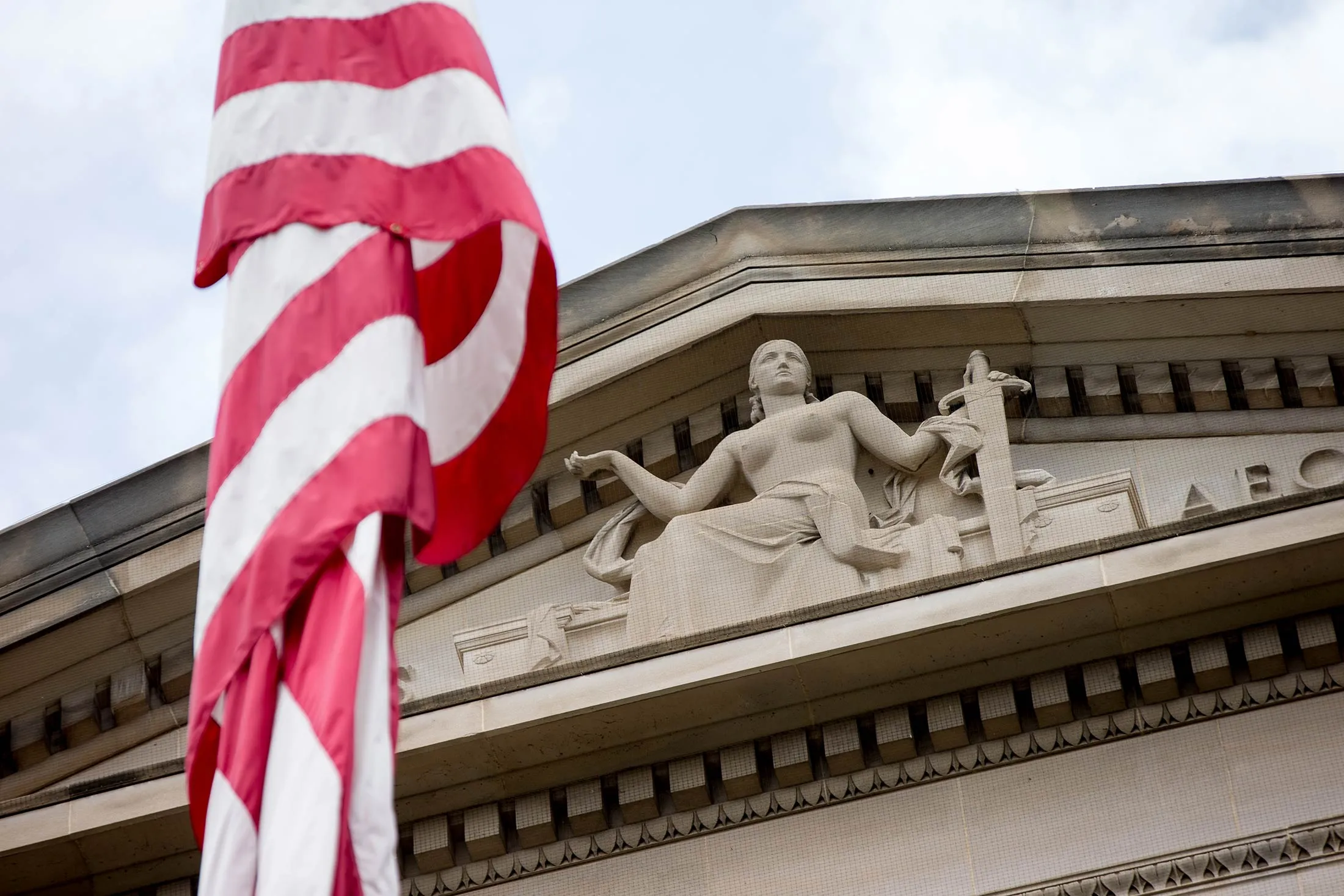 Robert F. Kennedy Department of Justice Building, Friday, June 19, 2015, in Washington.

