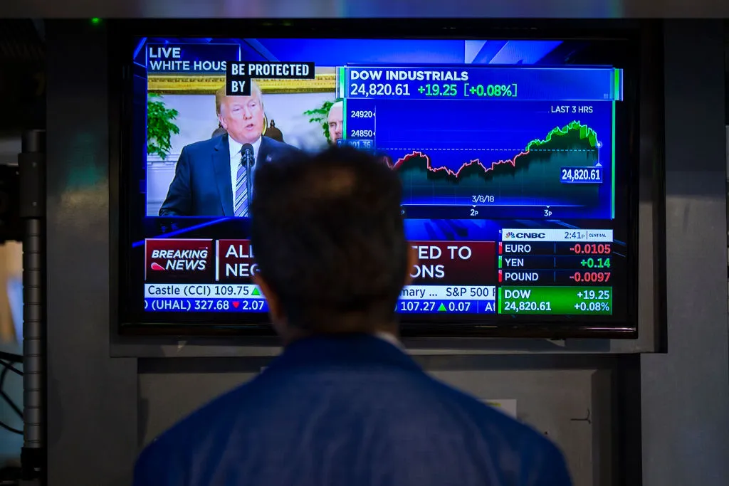 Screens have been mostly green the past three years.