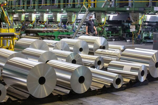 Aluminium Production at United Co. Rusal Plants