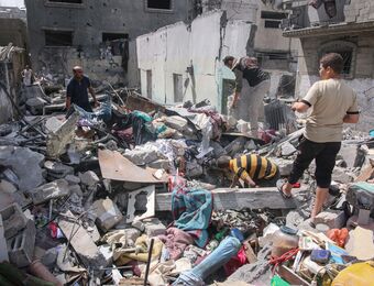 relates to Israel’s Allies Warn ICC Action Could Jeopardize Ceasefire With Hamas