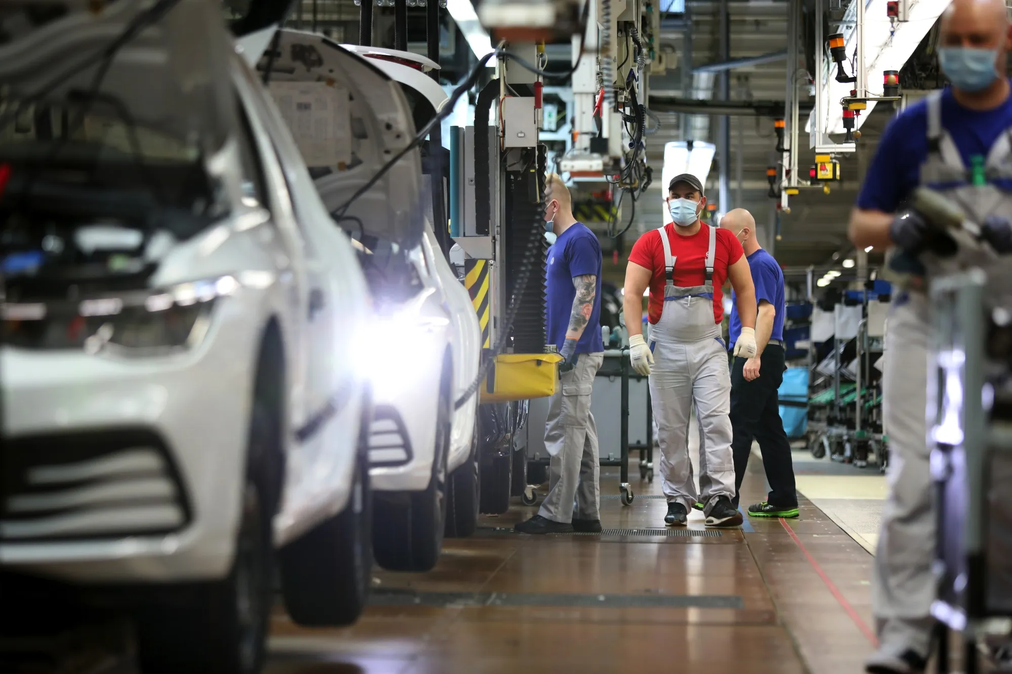 Volkswagen's factory in Wolfsburg, Germany.