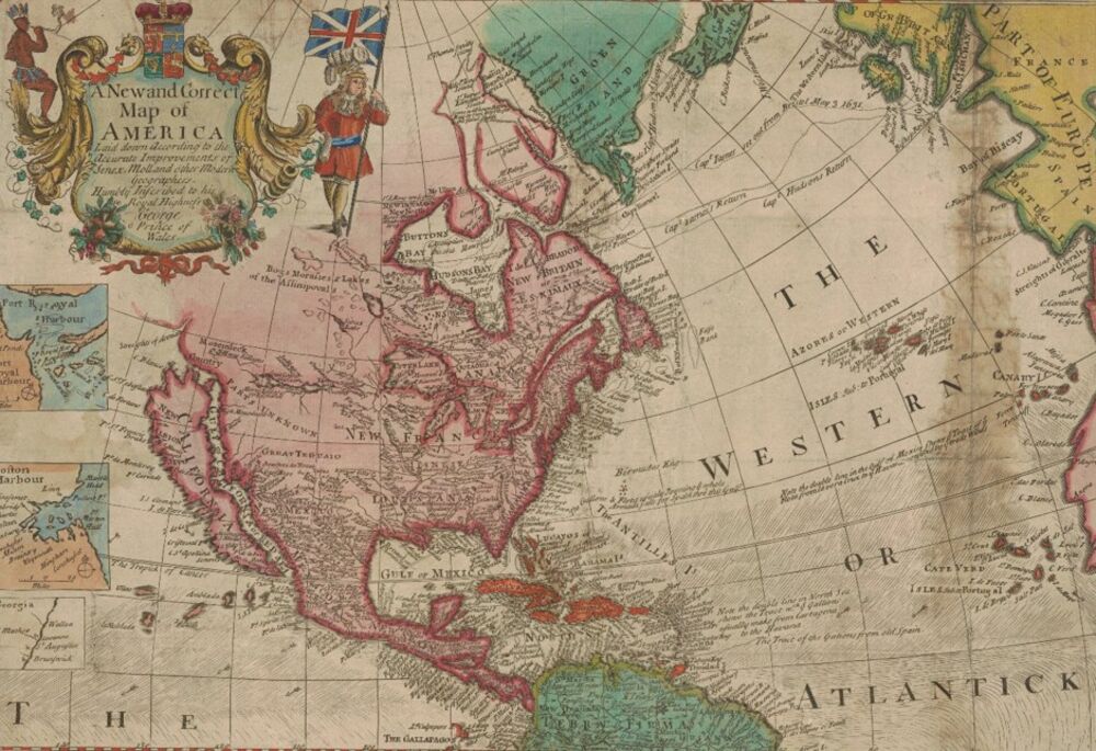 This 1752 British Map Shows California As An Island Bloomberg