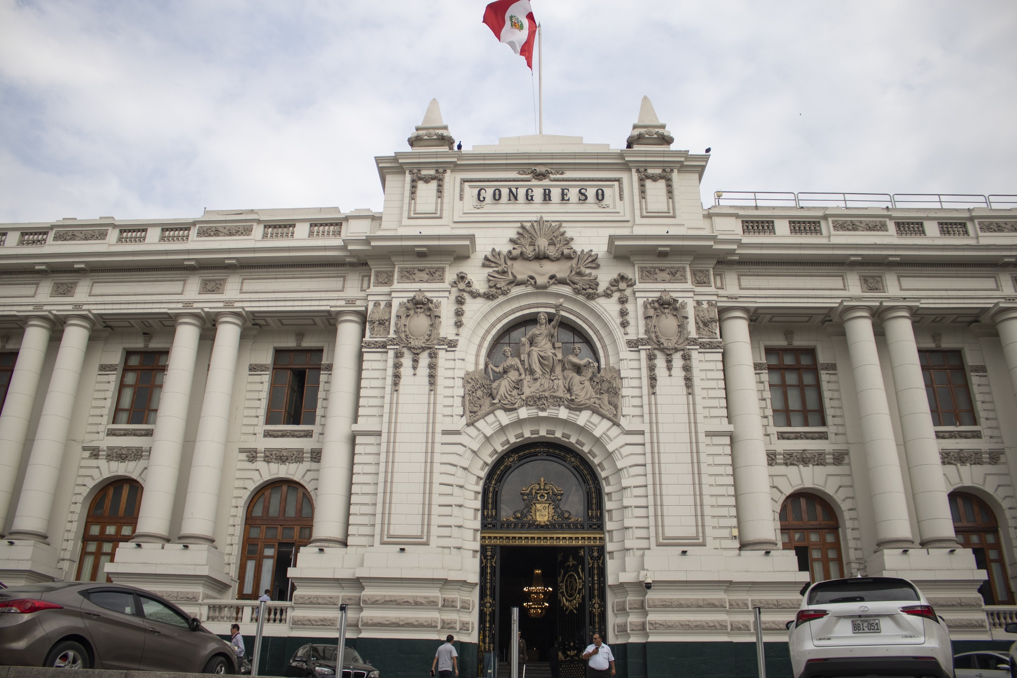 The Legislative Palace in Lima, Peru.