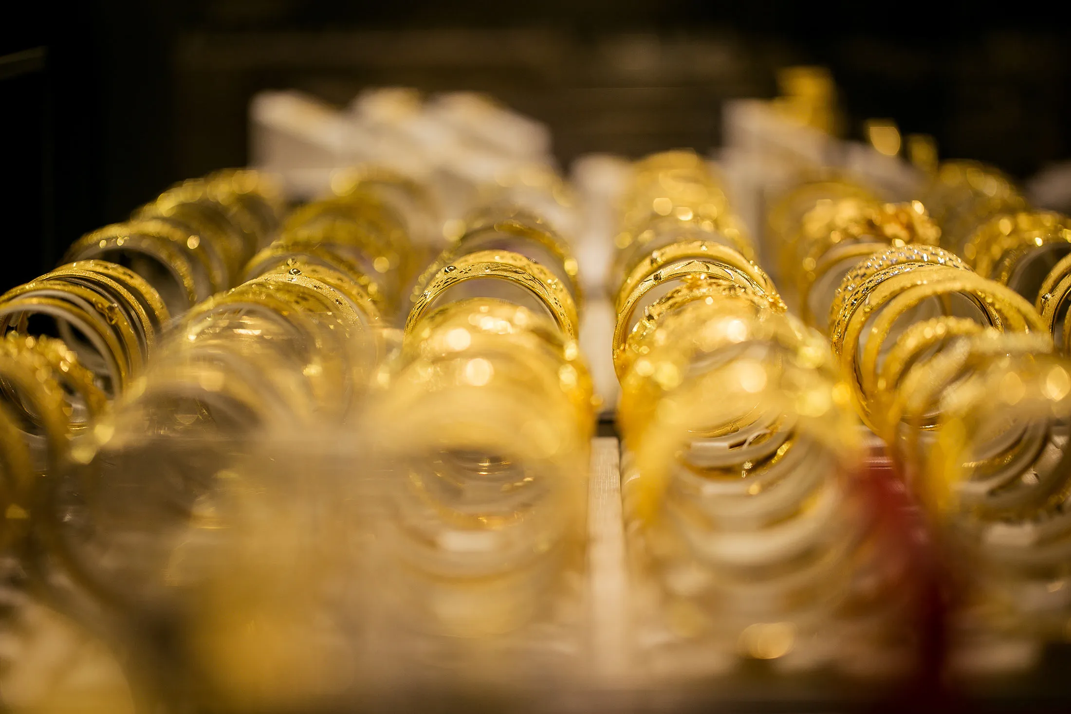 Inside A Chow Tai Fook Jewellery Group Ltd. Store Ahead Of Lunar New Year